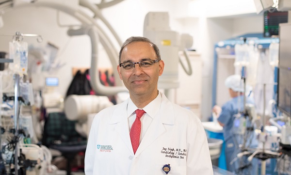 Dr. Singh of the Mass General Heart Center in the Cardiac Arrythmia lab Dr. Singh of the Mass General Heart Center in the Cardiac Arrythmia lab